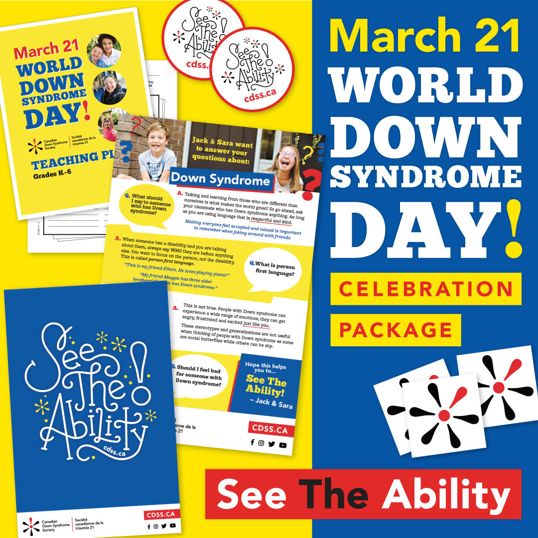 World Down Syndrome Day Canadian Down Syndrome Society