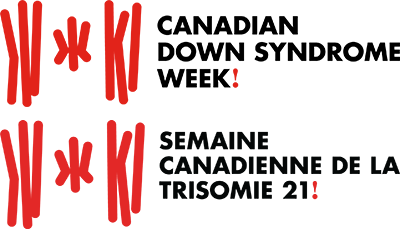 Canadain Down Symdrome Week Logo Oct 24 - 31