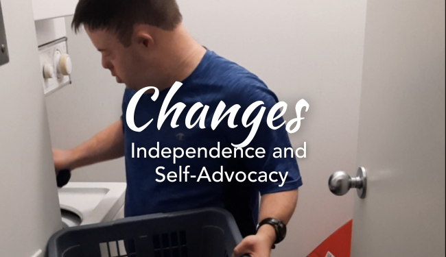 Changes - self-advocacy and independence by Paul Sawka