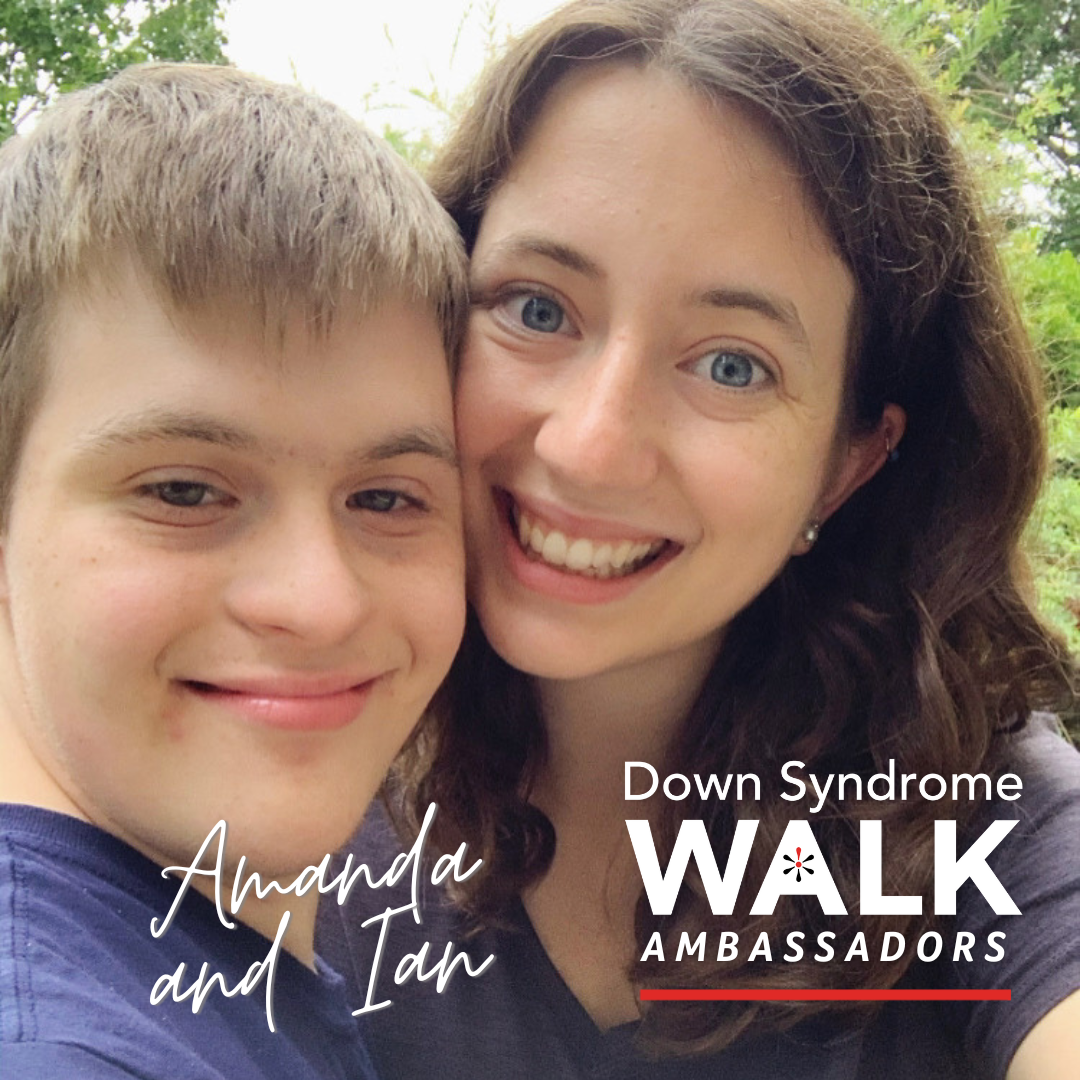 Down Syndrome Walk Ambassadors - Amanda and Ian