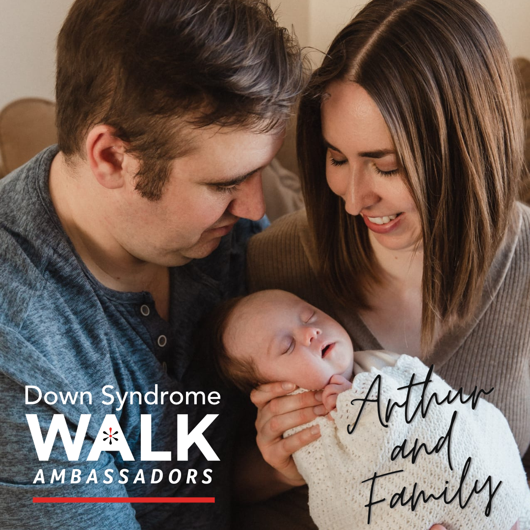 Down Syndrome Walk Ambassador Arthur and Family