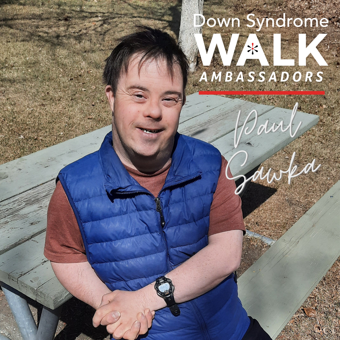 Down Syndrome Walk Ambassador Paul Sawka